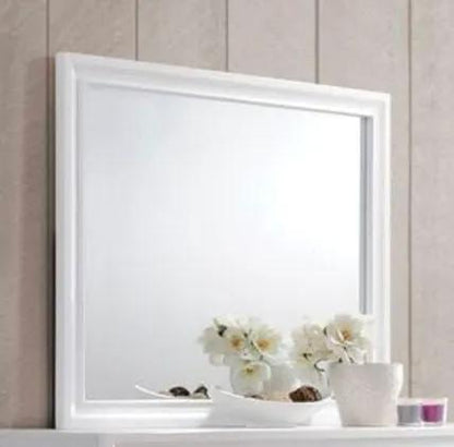 Naima Mirror Minimalist Wood Frame for Space