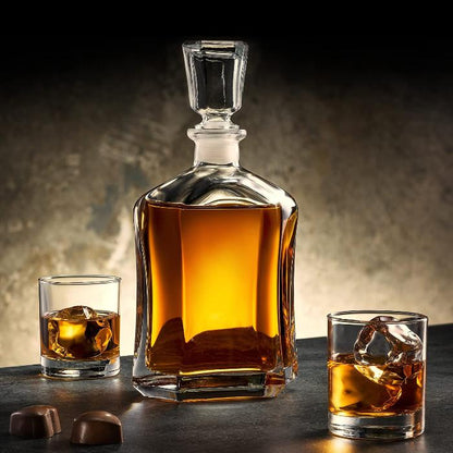 The Alexandria Crystal Decanter