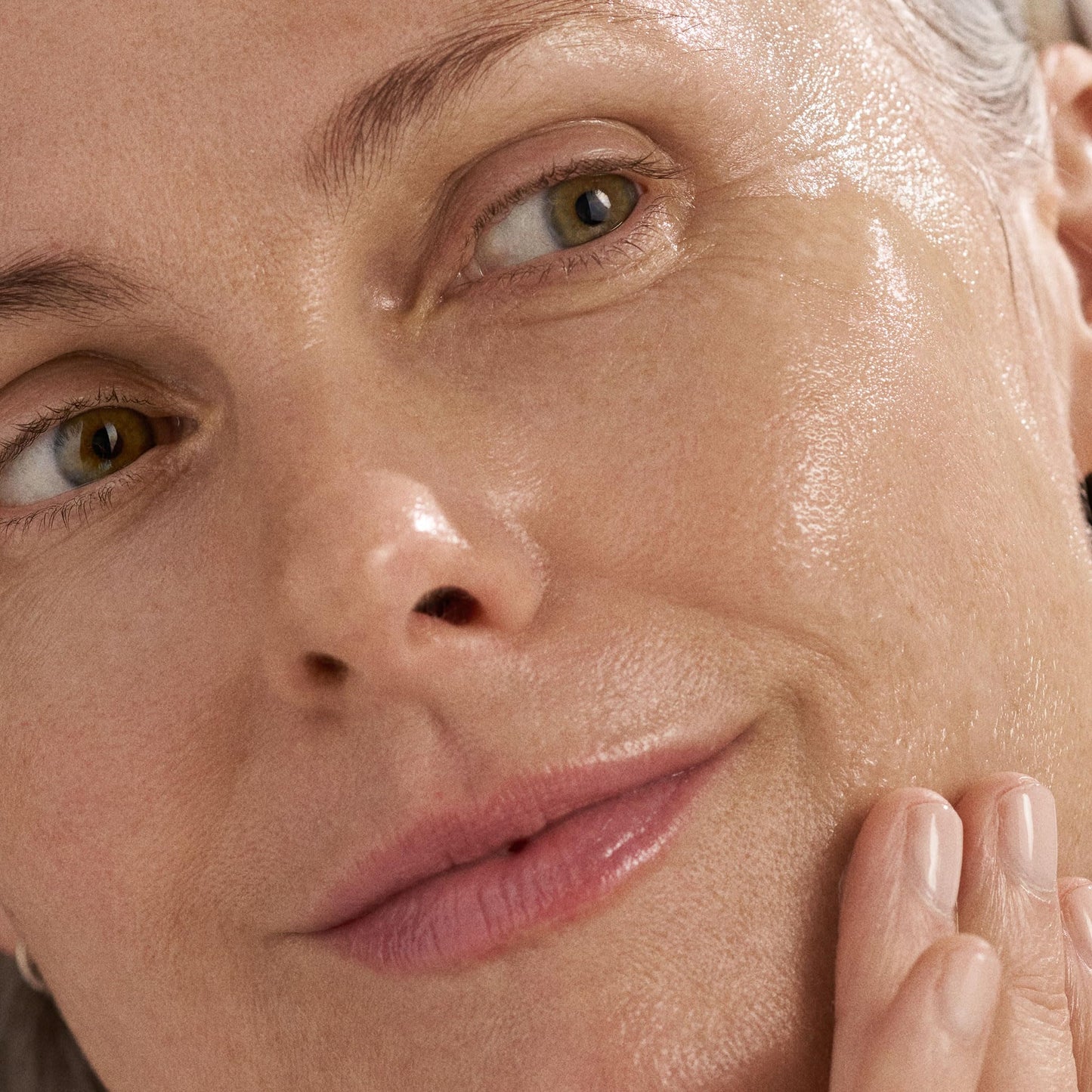 Dermalogica Phyto-Nature Firming Serum face serum close-up shows hydrated skin Beauty Care Bag on Tampa Home & Garden Store