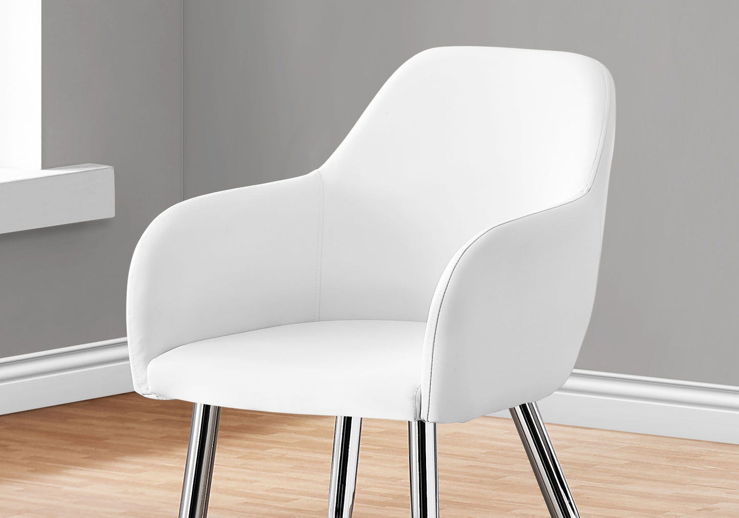 Modern Upholstered Dining Side Chair Set of Two