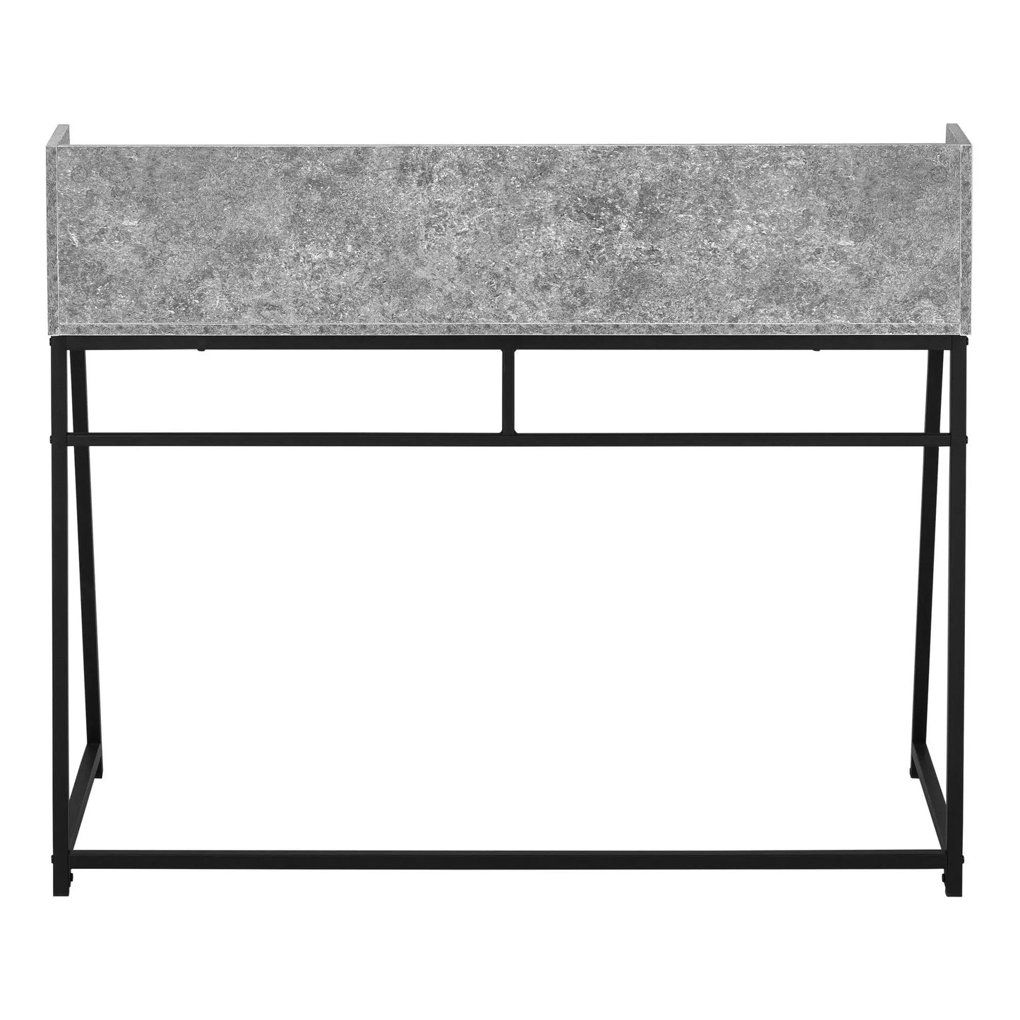 Marble Look Computer Desk for Home Office