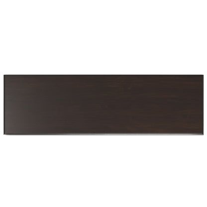 Connaught Sideboard Buffet dark brown wood with smooth finish and slim profile on Tampa Home & Garden Store