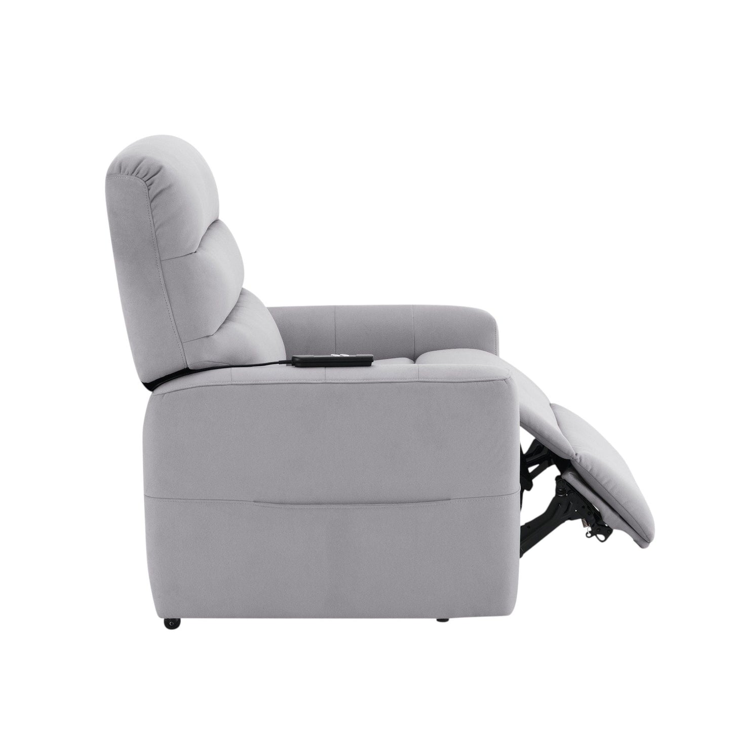 Freddie Power Motion Recliner and Gray Lift