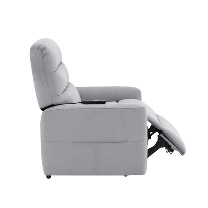 Freddie Power Motion Recliner and Gray Lift