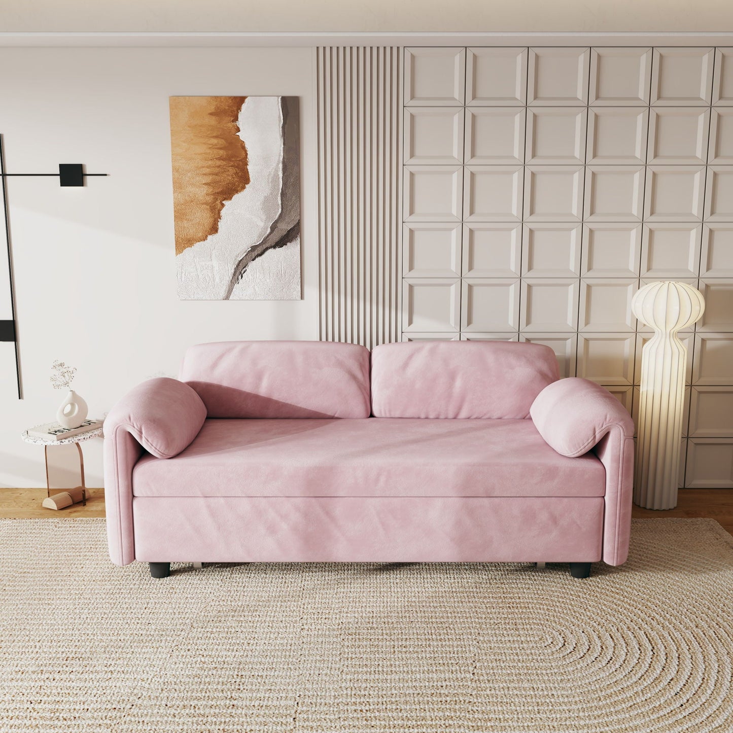 Dual Purpose Sofa and Retractable Queen Bed