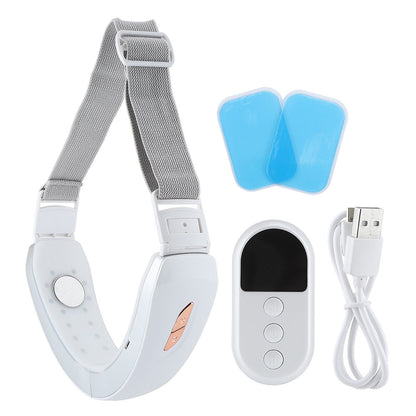 Facial Massager V-Face Beauty Instrument Wireless Remote Control EMS Color Light Vibration Face-Lifting Instrument - Tampa Home & Garden Store