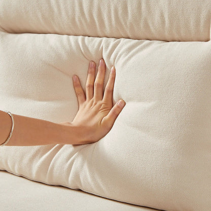 Three Seater Elegant Stationary Sofa for Living