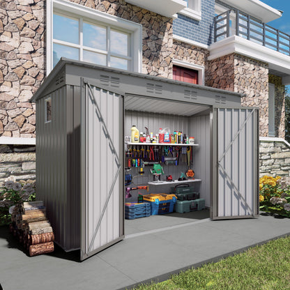 4x9 Ft Outdoor Storage Shed For A Backyard Space