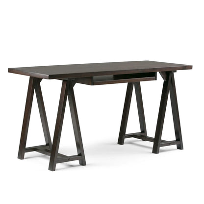 Sawhorse Handcrafted Desk for Home Office
