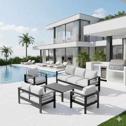 Heavy Duty Patio Set And The Thick Soft Cushions