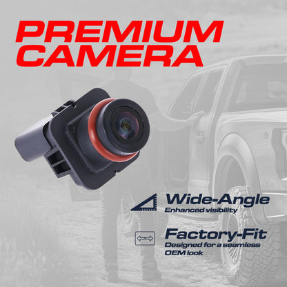 Master Tailgaters OEM backup camera for Ford Taurus (2013–2019), black housing with red seal on Tampa Home & Garden Store