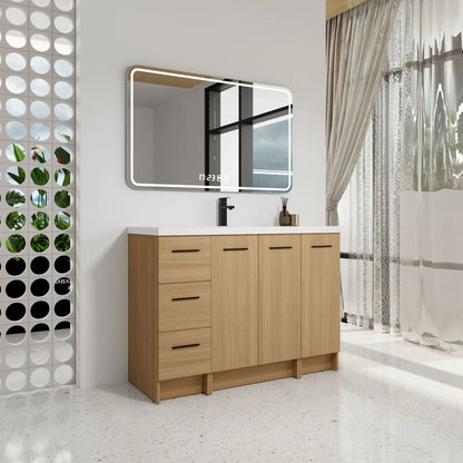 Floating Bathroom Vanity Sink and Modular Cabinet