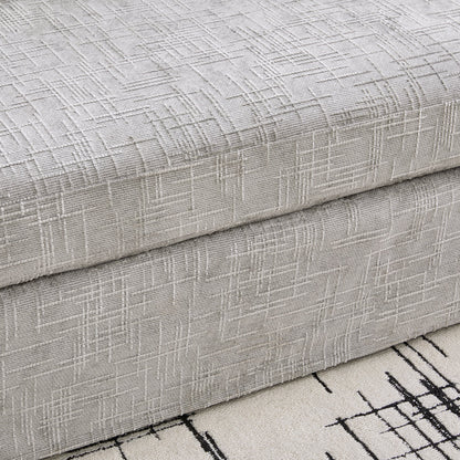 Modern Chenille Sofa and a Soft Wood Frame