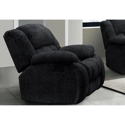 Stonic Glider Recliner chairs pair in dark charcoal gray fabric by Unique Piece Furniture on Tampa Home & Garden Store