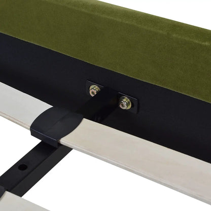 Aspen Vertical Tufted Headboard Platform Bed