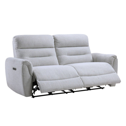 Eastre Power Motion Sofa with USB Port Gray