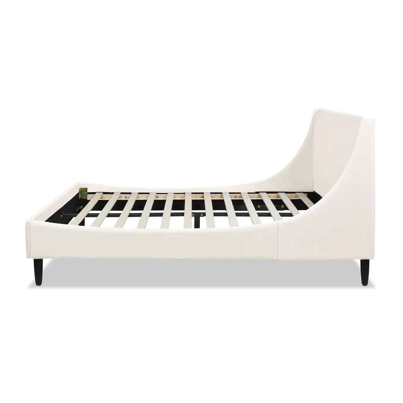 Aspen Vertical Tufted Headboard Platform Bed