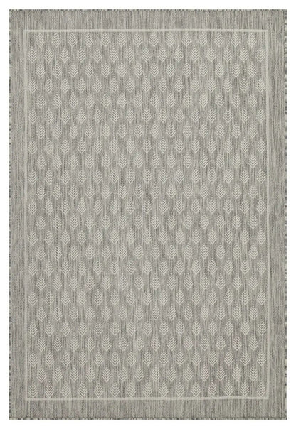 Sunshine runner rug 2'7" x 7'3" gray polypropylene with chevron pattern Unique Piece Furniture on Tampa Home & Garden Store