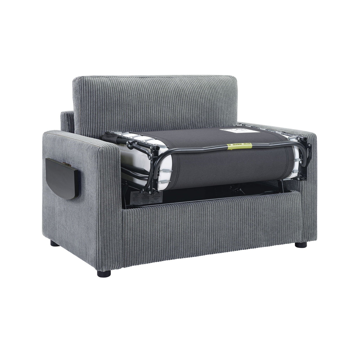 Foldable Sleeper Sofa with USB Ports and Storage
