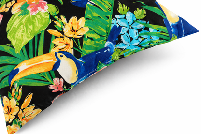Two Waterproof and Durable Outdoor Throw Pillows