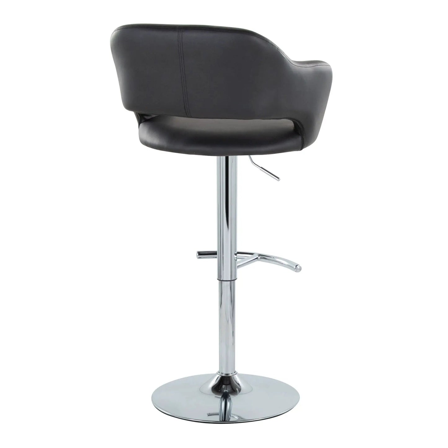 Margarite Contemporary Adjustable Barstool Swivel