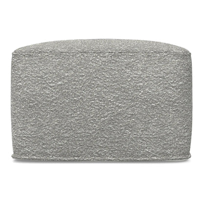 Chantal Square Pouf Soft Textured Comfort