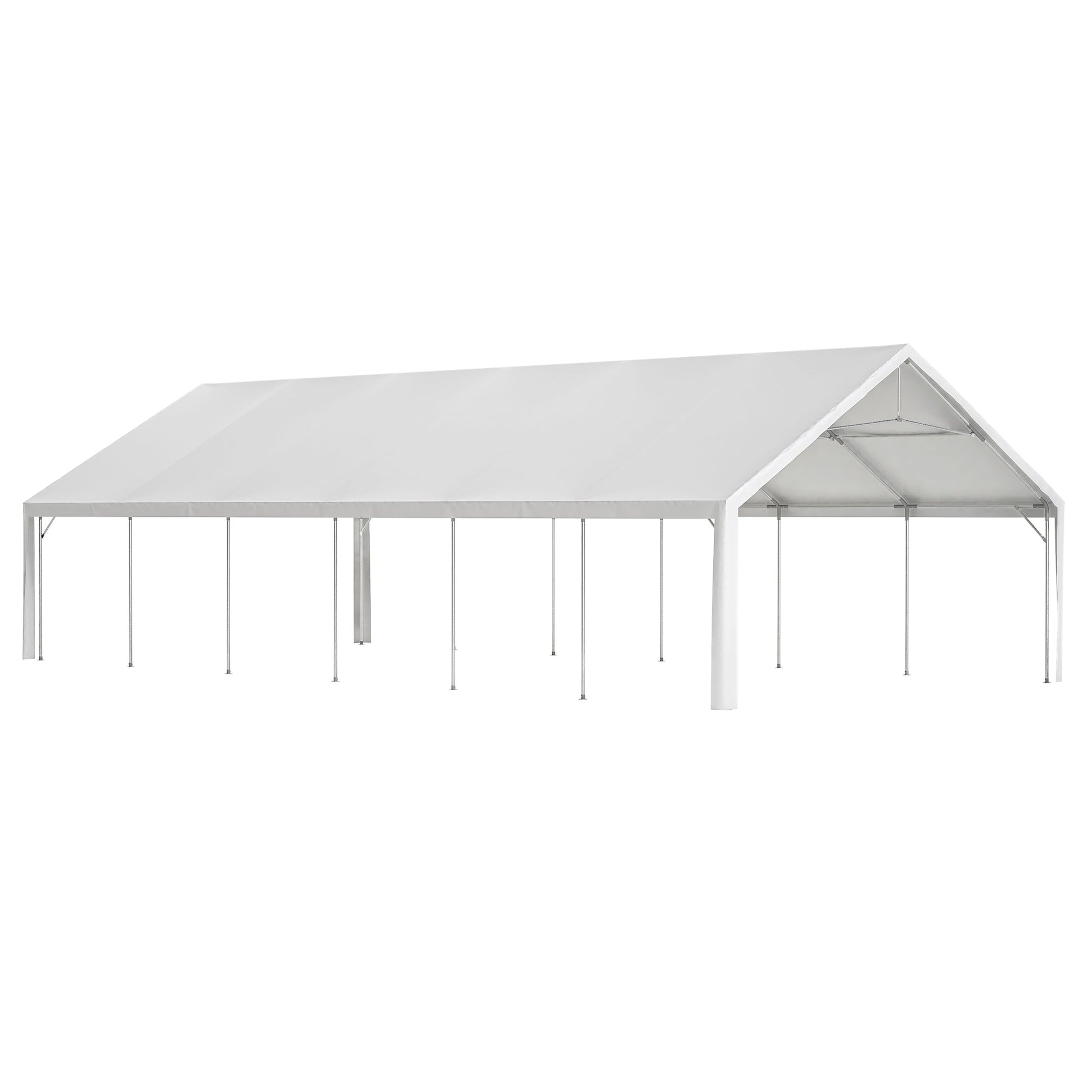 20x40ft heavy duty party tent canopy white fabric with removable sidewalls HouseOfZazla on Tampa Home & Garden Store