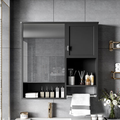 Modern Wall Mounted Bathroom Cabinet With Mirror
