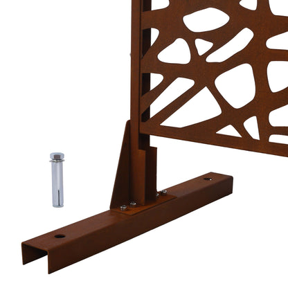 Freestanding Decorative Privacy Screen for Patio