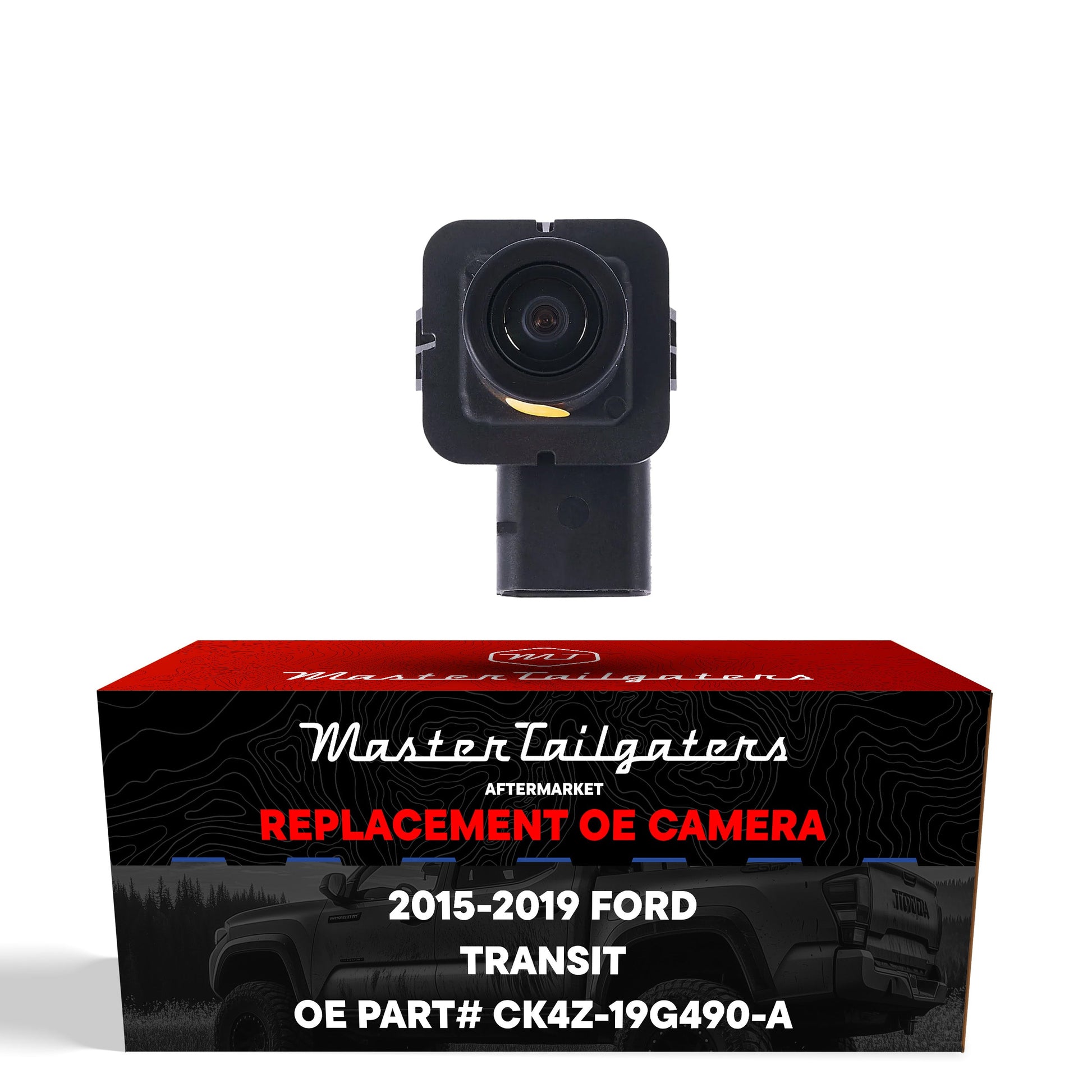 Backup camera for Ford Transit 2015-2019 OEM CK4Z-19G490-A by Master Tailgaters black housing on Tampa Home & Garden Store