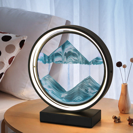 Creative Fashion Romantic Simple Bedroom Quicksand Table Lamp - Tampa Home & Garden Store