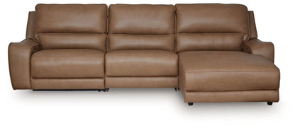DeepWakes Power Reclining Sectional with Chaise
