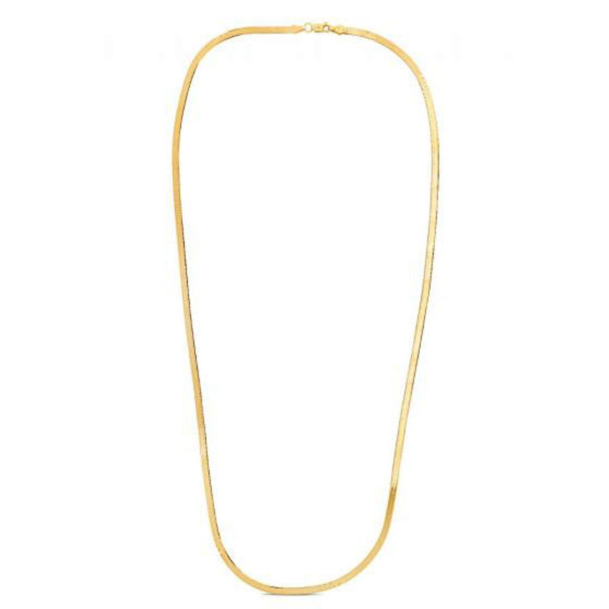 14k yellow gold Super Flex Herringbone Chain Necklace 1.50 mm Bids.com on Tampa Home & Garden Store