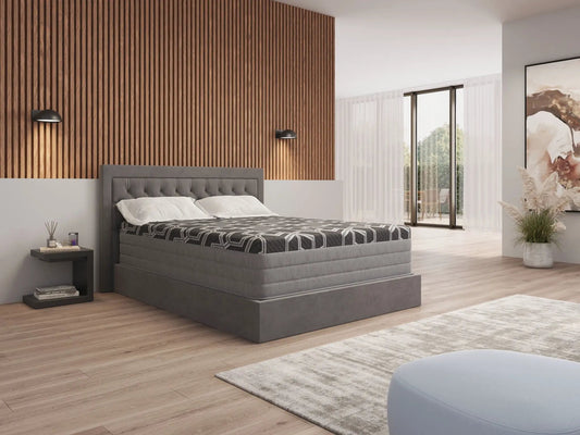 14 Inch Hybrid Plush Mattress with Ice Cover