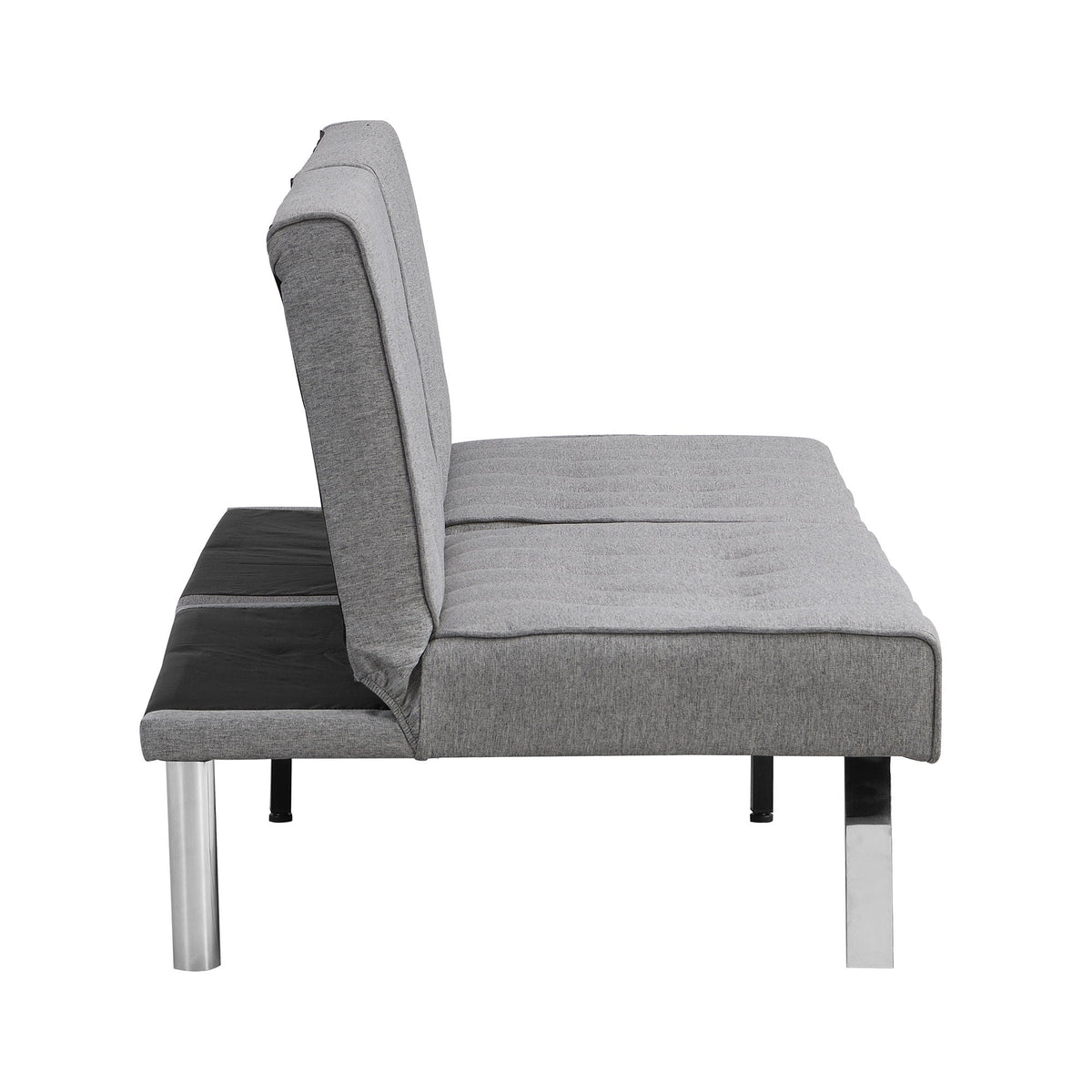 Modern Futon Sofa Bed and Convertible Guest Seat