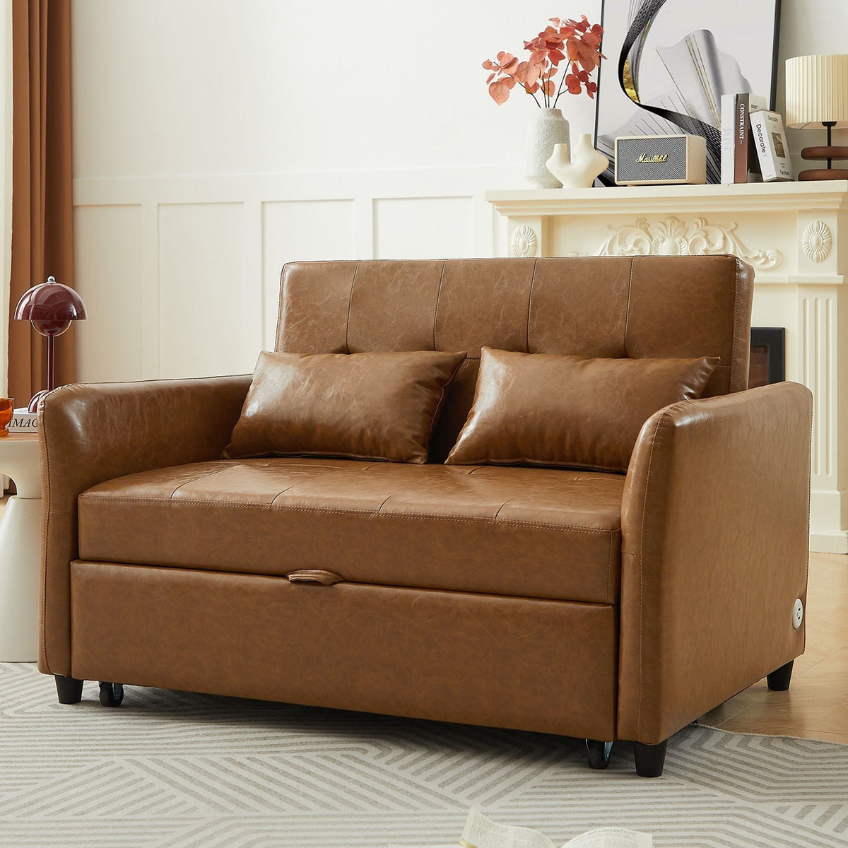 Convertible Sleeper Sofa and a Compact Design