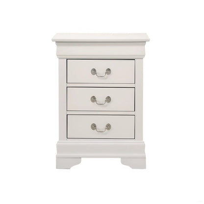 Louis Philippe Nightstand in Wood Veneer