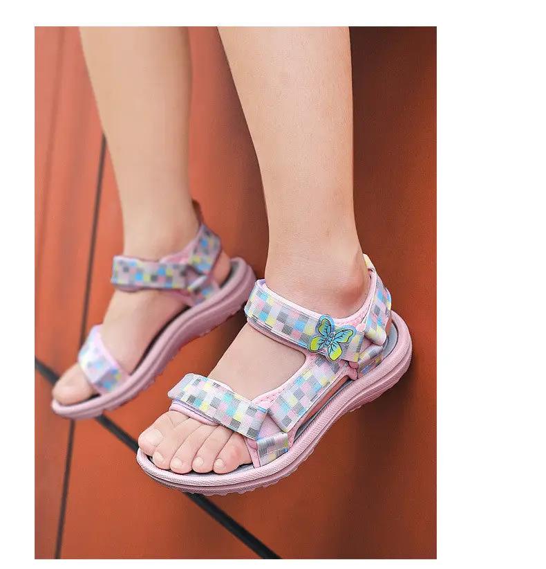 Princess Beach Shoes for Children Soft Soles