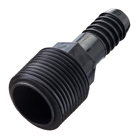 3/4" MPT x 1/2" Barb Riser Flex Pipe Adapter 94344 - Tampa Home & Garden Store