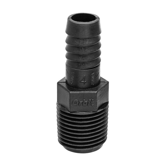 1/2" MPT x 1/2" Barb Riser Flex Pipe Adapter 94345 - Tampa Home & Garden Store