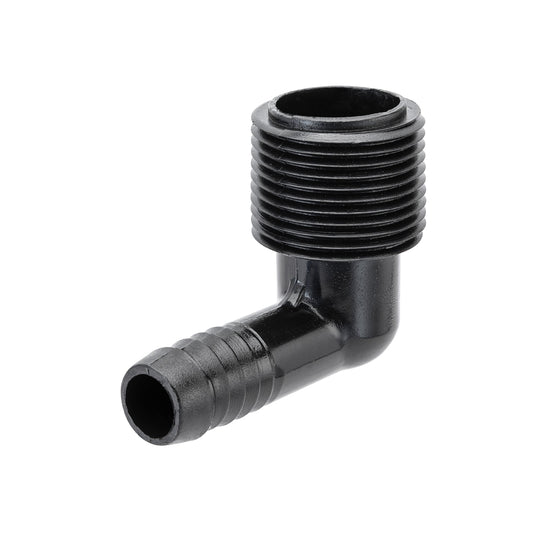 3/4" MPT x 1/2" Barb Riser Flex Pipe Elbow 94360 - Tampa Home & Garden Store