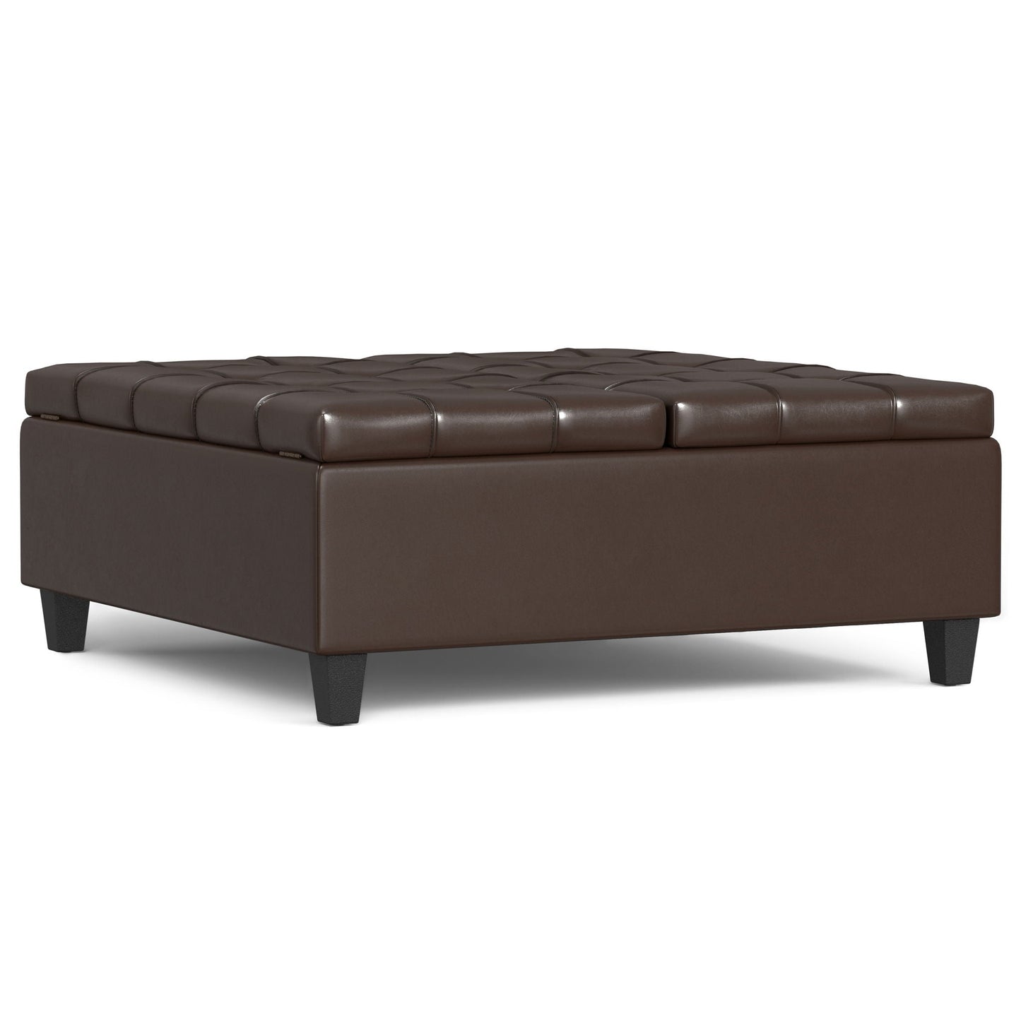 Harrison Upholstered Coffee Table Storage Ottoman