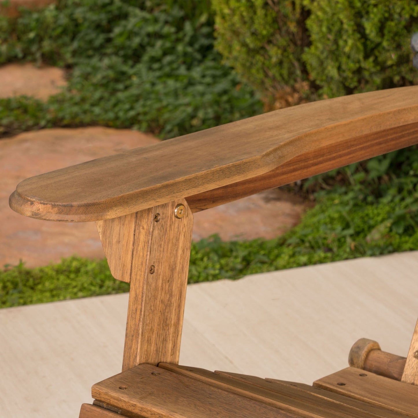 Adirondack Rocking Loveseat For Patio And Garden