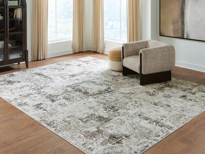 Barricland Rug, Abstract Multicolor Area Rug