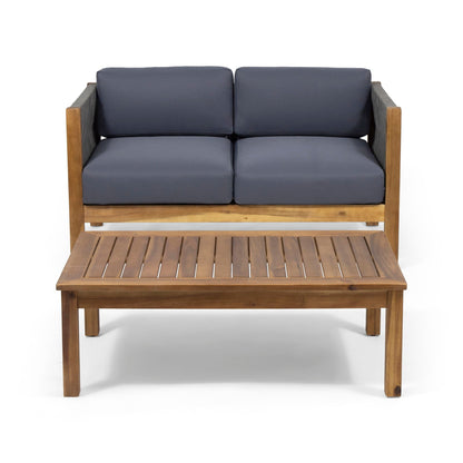 Charlotte 4 Seater Outdoor Chat Set with Rope