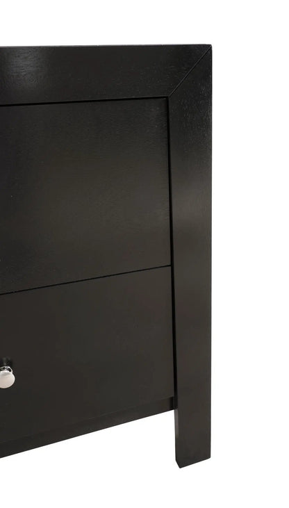 Charming Nightstand with Drawers, Modern Wood