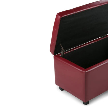 Cosmopolitan Upholstered Storage Ottoman Bench