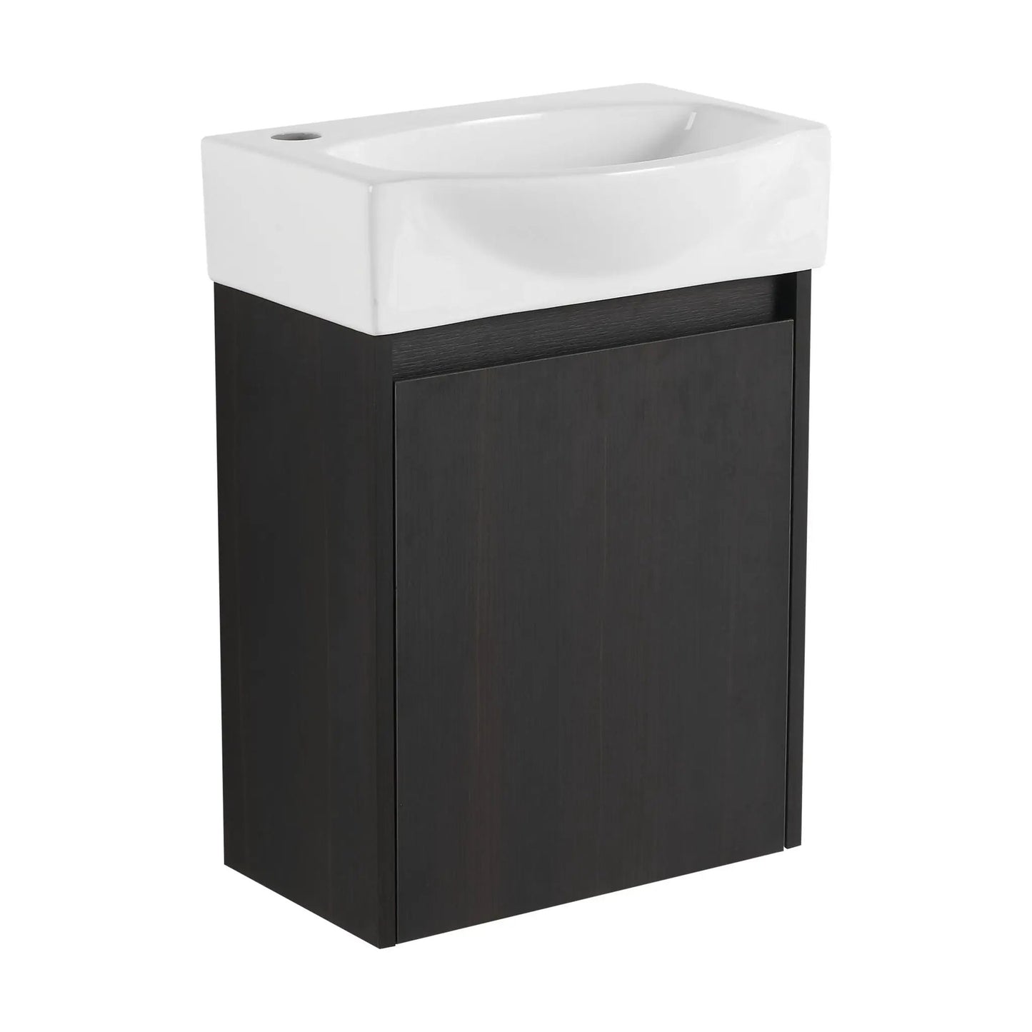 Modern Bathroom Vanity with Ceramic Basin Sink