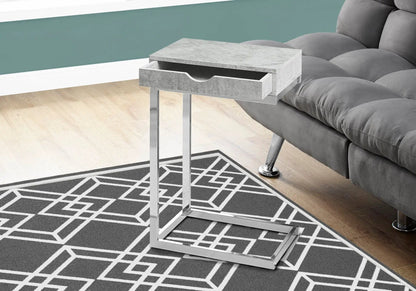 Accent Table C Shaped Contemporary Elegant Design