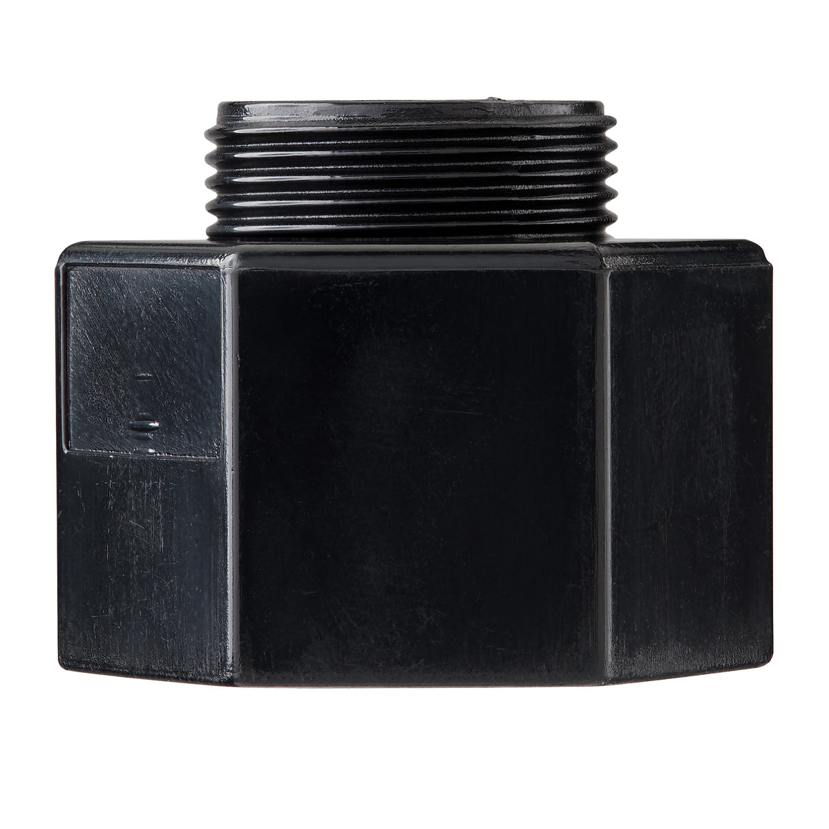 Orbit Shrub Adapter 10-pack for underground irrigation, black plastic threaded connector on Tampa Home & Garden Store